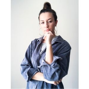 Blue/gray Corduroy jacket